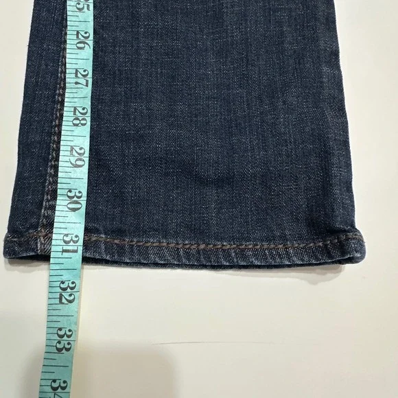 Kut From the Kloth Bootcut Jeans Womens 4 Dark Wash Mid Rise Embroidered Stretch - Picture 13 of 14